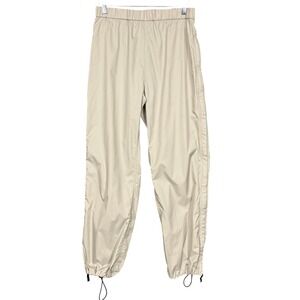 Kerrits Pants Girls XL Beige‎ Polyester Elastic Waist Cuffed Barn Waterproof